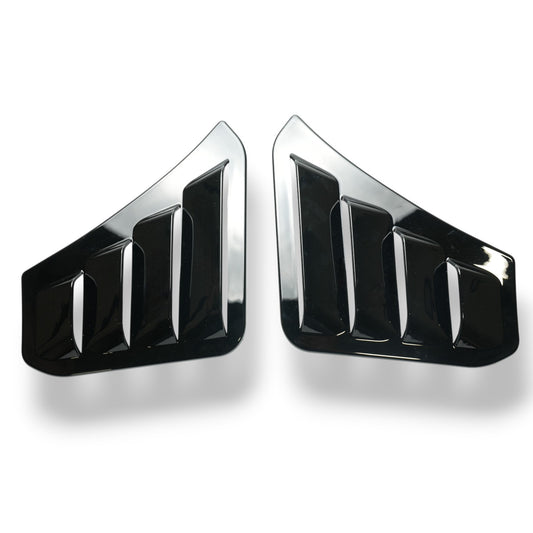 JSD Space Bronco Front Side Fender Vents Trim Compatible with Ford Bronco 2021-Present Black Exterior Accessories 2pcs