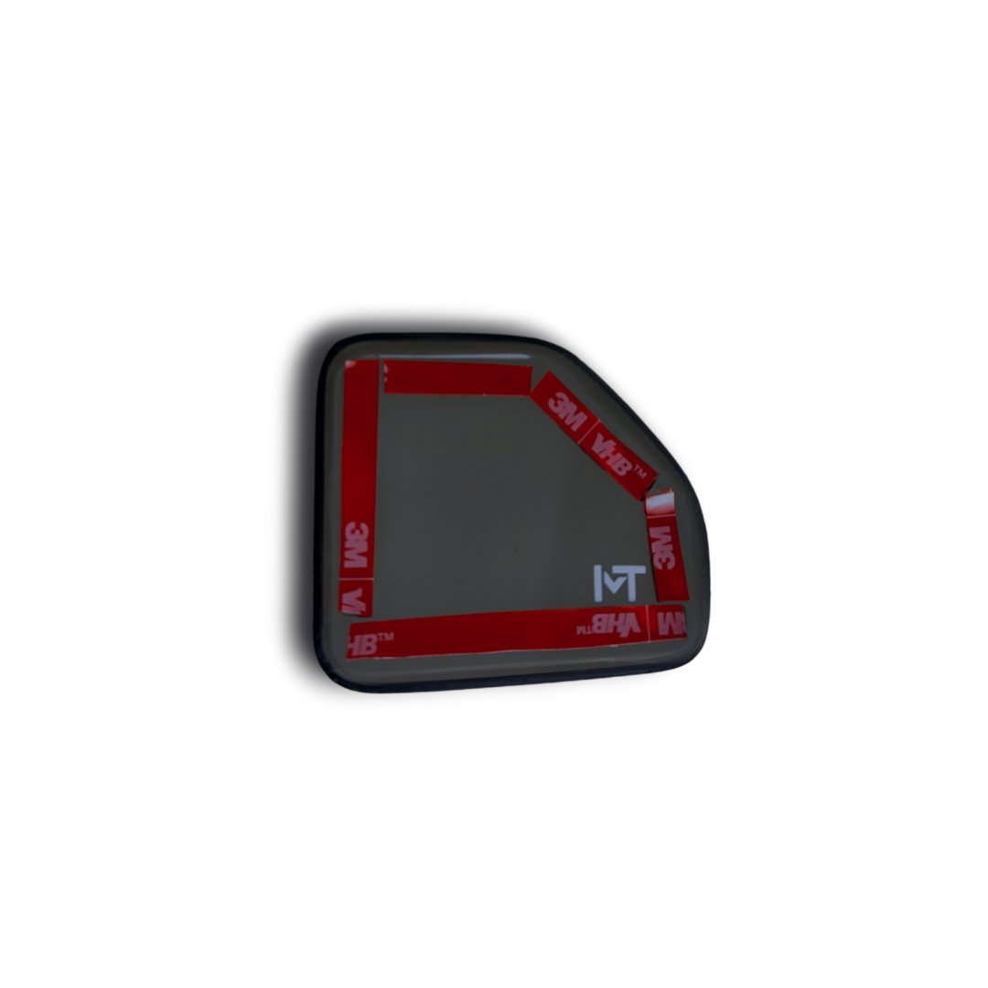 Tint My Light Smoked Acrylic Rear Bumper Reflector Cover for 2018 - 2025 Jeep Wrangler JL