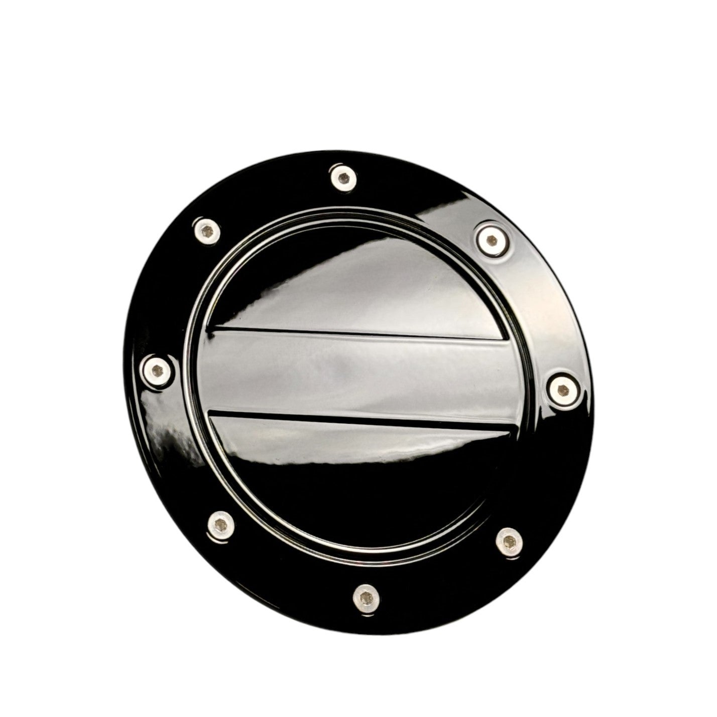 JSD Modern Style Replacement Fuel Door for Ford Mustang 2024 2025 All Models, Gloss Black