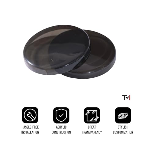 Smoked Fog Light Covers for 2005-2009 Ford Mustang GT By Tint My Light