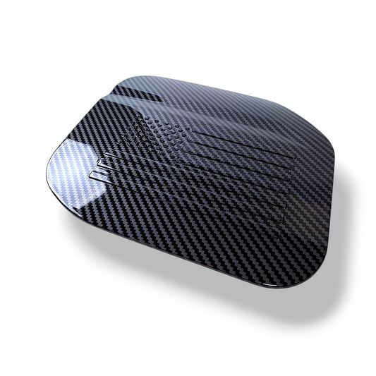 JSD Space USA Flag Style Fuel Door Cover Gas Tank Door Trim fits Ford Bronco Accessories 2021+, Carbon Fiber Style