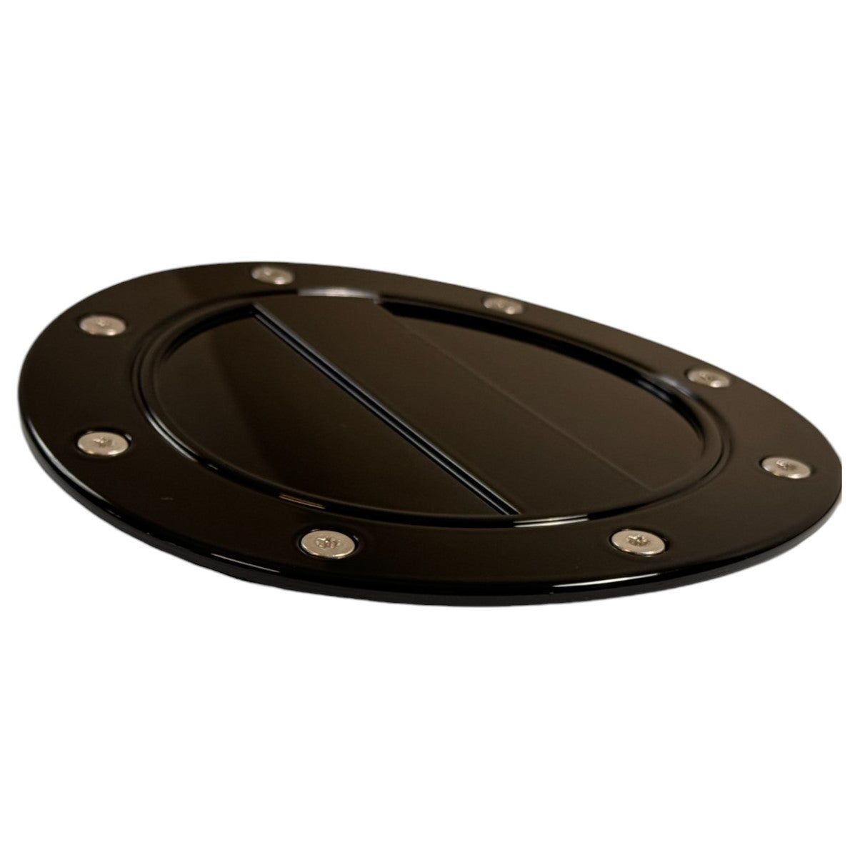 JSD Modern Style Replacement Fuel Door for Ford Mustang 2024 2025 All Models, Gloss Black