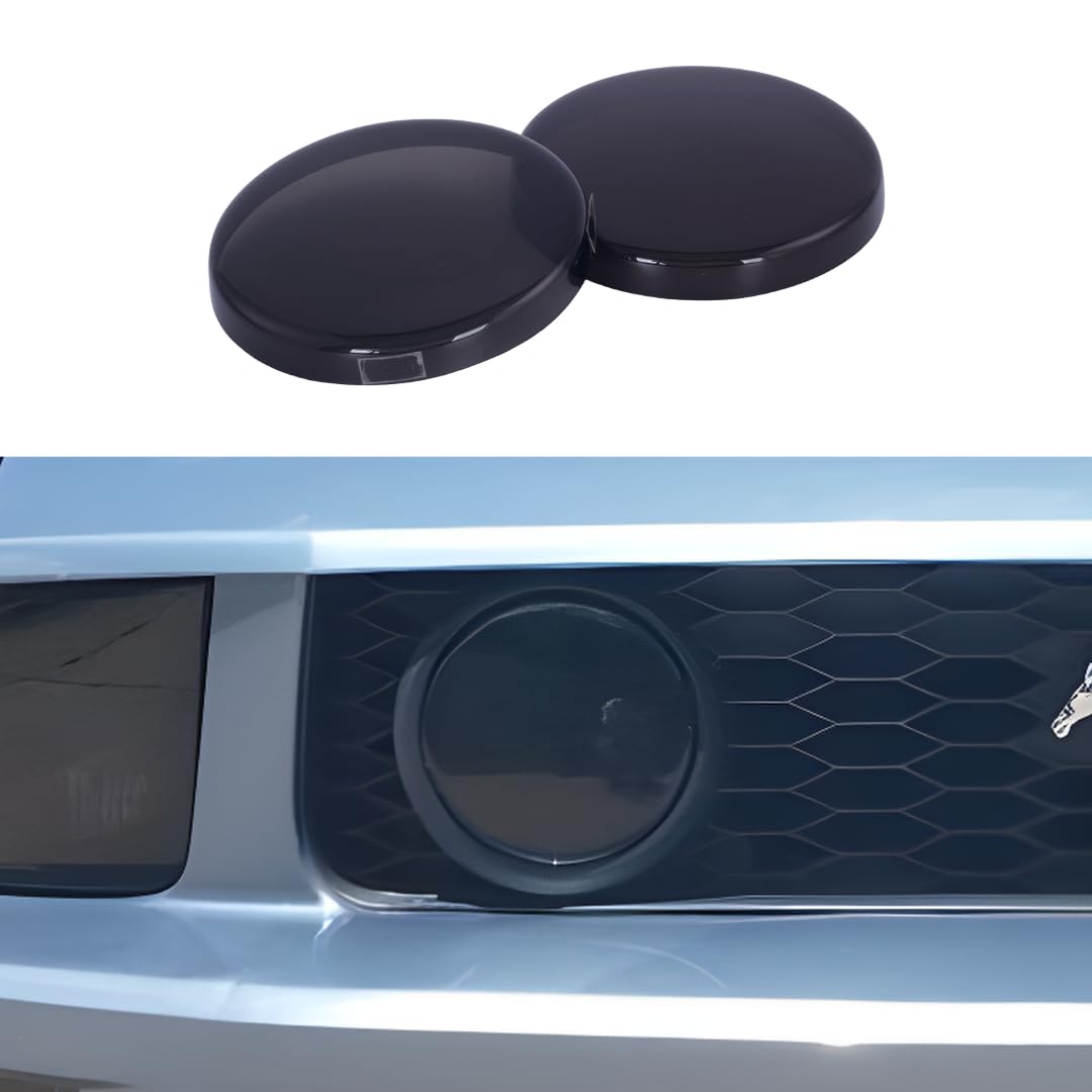 Smoked Fog Light Covers for 2005-2009 Ford Mustang GT By Tint My Light