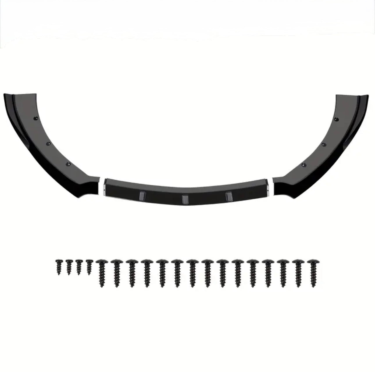 JSD Front Lip Chin Spoiler for 2015-2017 Mustang (without Performance Pack) Matte Black
