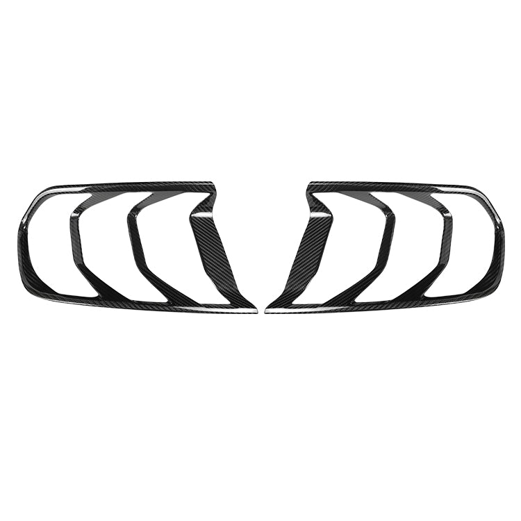 JSD Dry Carbon Fiber Taillight Trim Bezel for 2018-2023 Mustang (Excluding GT350)