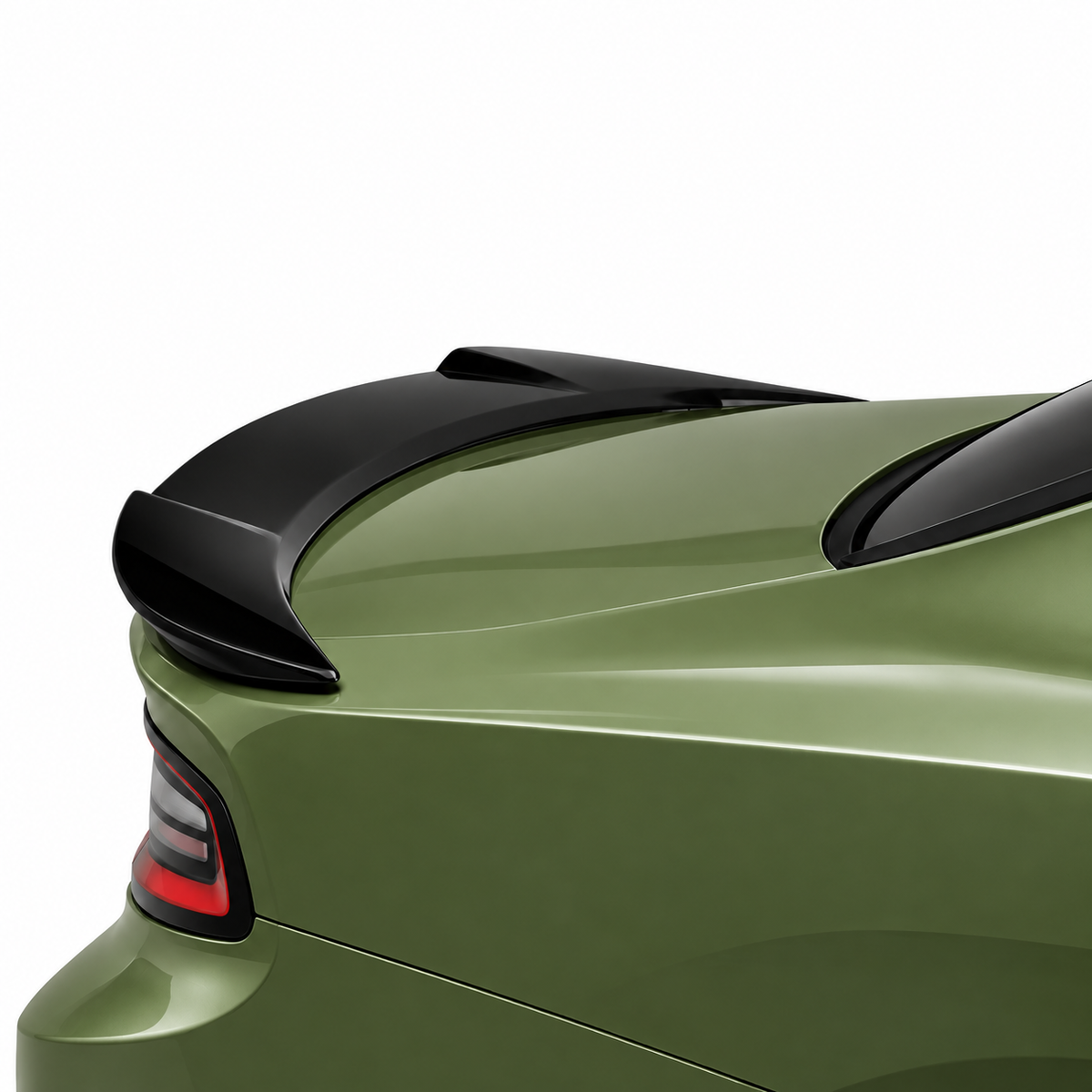 JSD Hellcat Style Rear Spoiler for 2015-2023 Dodge Charger, Gloss Black