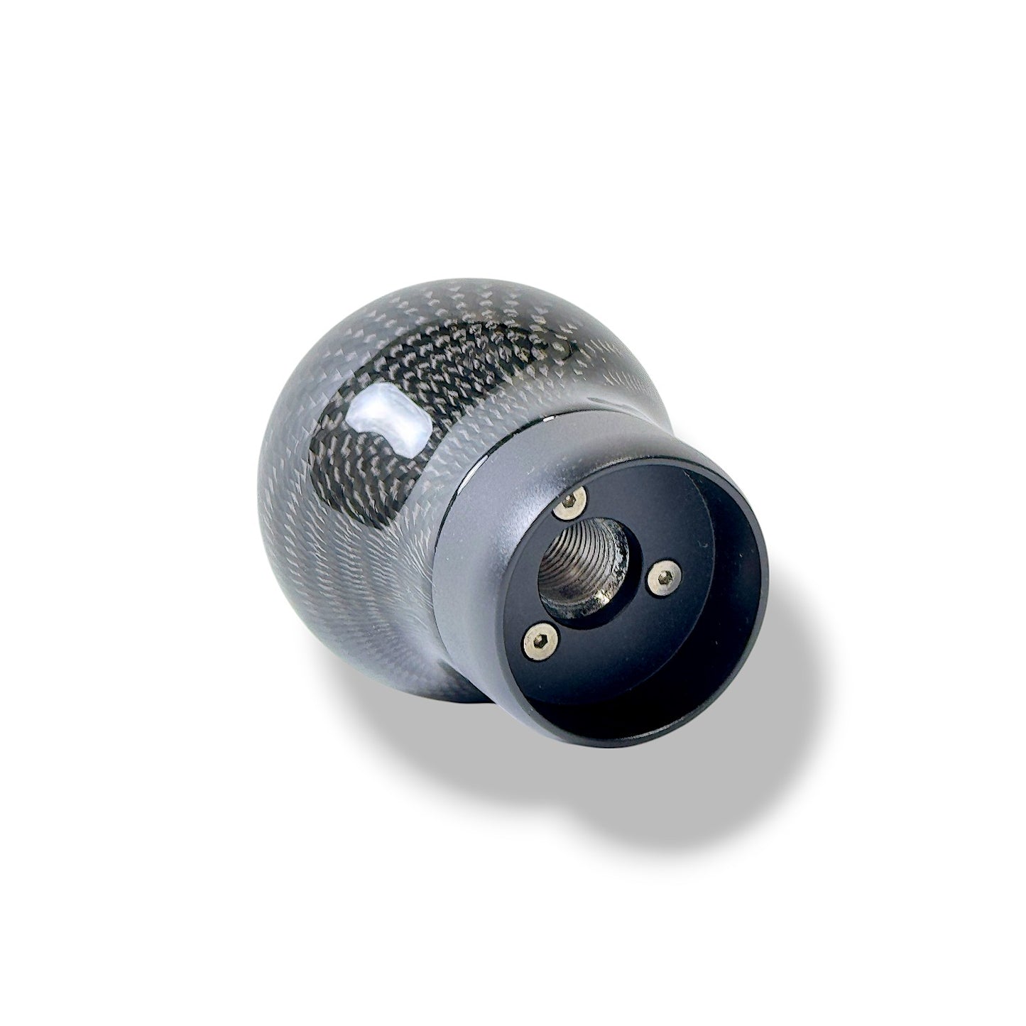 JSD 6-Speed Shift Knob; Black Carbon Fiber (15-25 Mustang GT, Dark Horse)