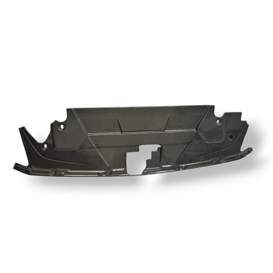 JSD Replacement Radiator Cover for Mustang 2024-2025, Gloss Carbon Fiber