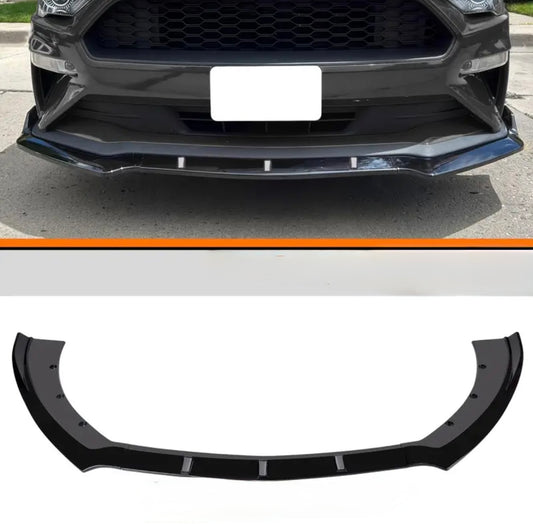 JSD Front Lip Chin Spoiler for 2015-2017 Mustang (without Performance Pack) Matte Black