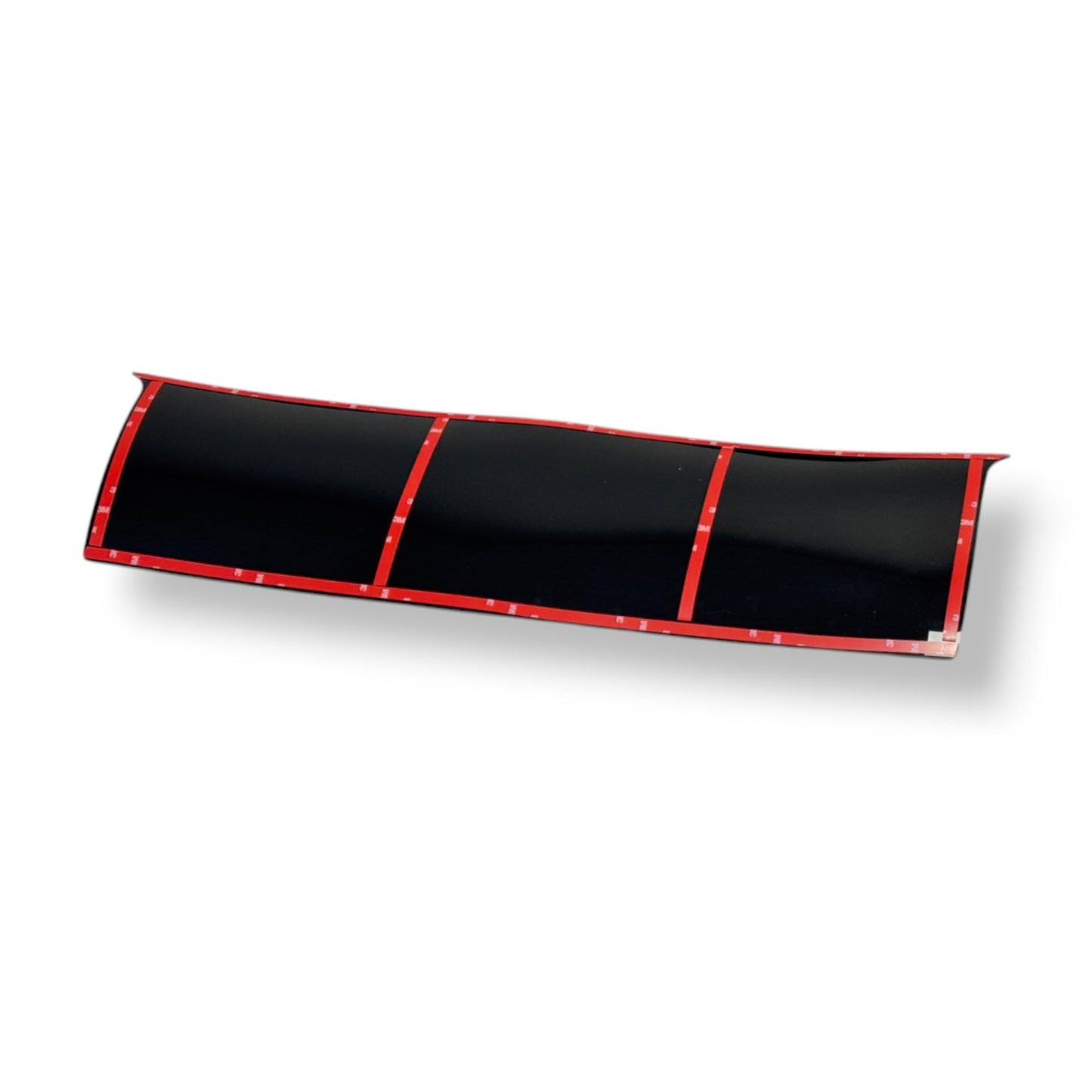 JSD Decklid Blackout Panel without Hole for 2010-2014 Ford Mustang, Gloss Black