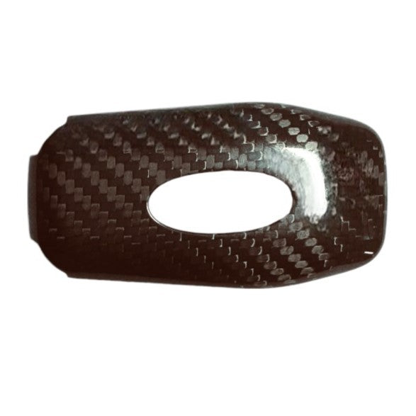 JSD Dry Carbon Fiber 5-Button Key FOB Cover for 2015-2017 Mustang w/ Automatic Transmission