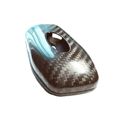 JSD Dry Carbon Fiber 5-Button Key FOB Cover for 2015-2017 Mustang w/ Automatic Transmission