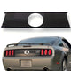 JSD Rear Black Out Panel for Mustang 2005-2009; Smoked