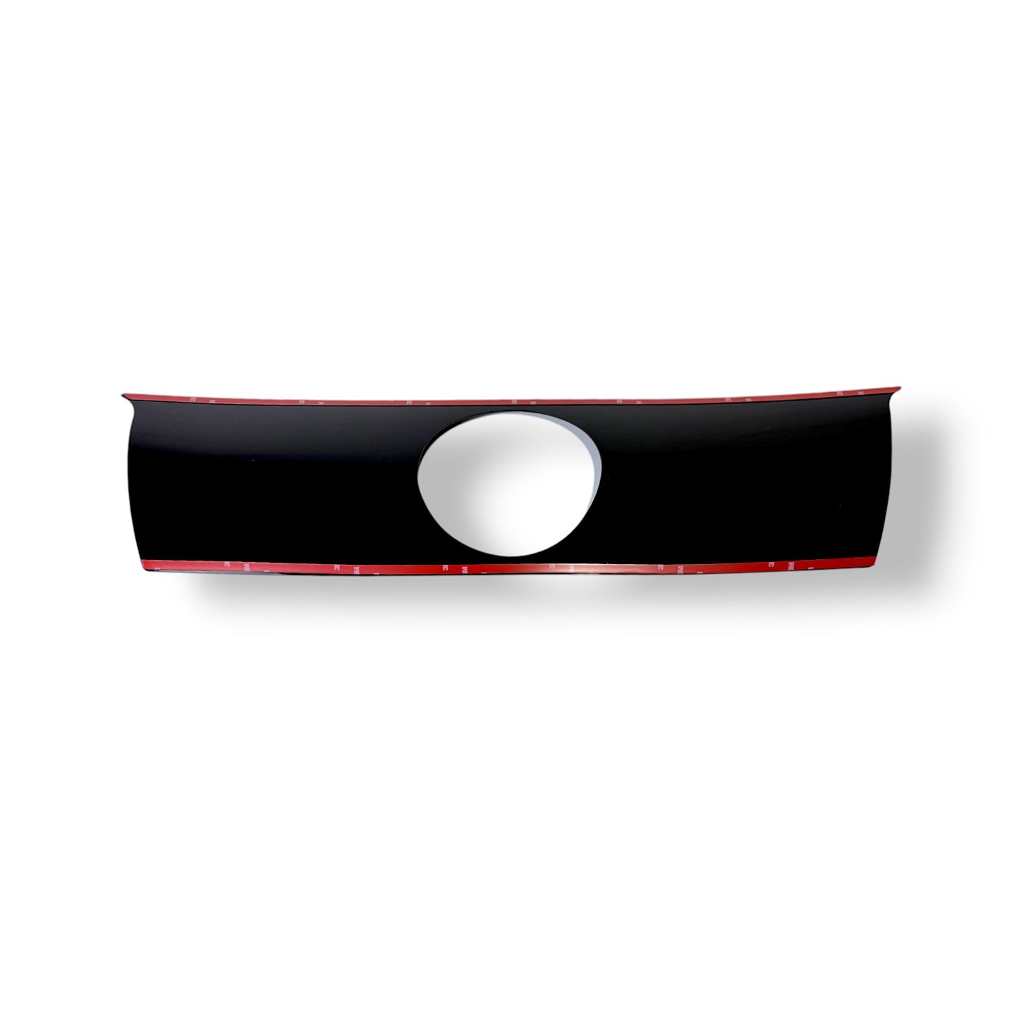JSD Decklid Blackout Panel with Hole for 2010-2012 Ford Mustang, Gloss Black
