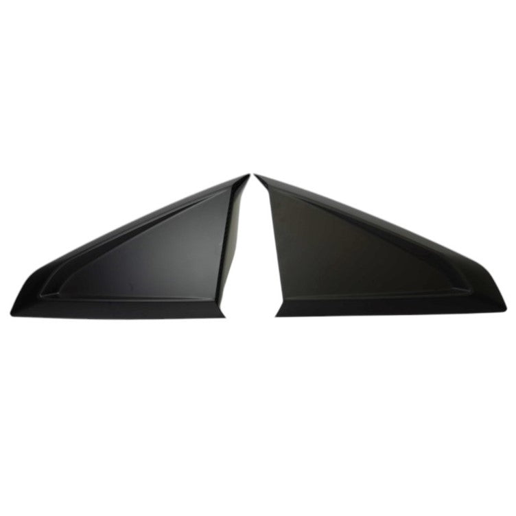 JSD Quarter Window Scoops for Mustang 2024-2025 Fastback, Matte Black Primer