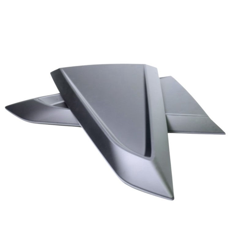 JSD Quarter Window Scoops for Mustang 2024-2025 Fastback, Matte Black Primer