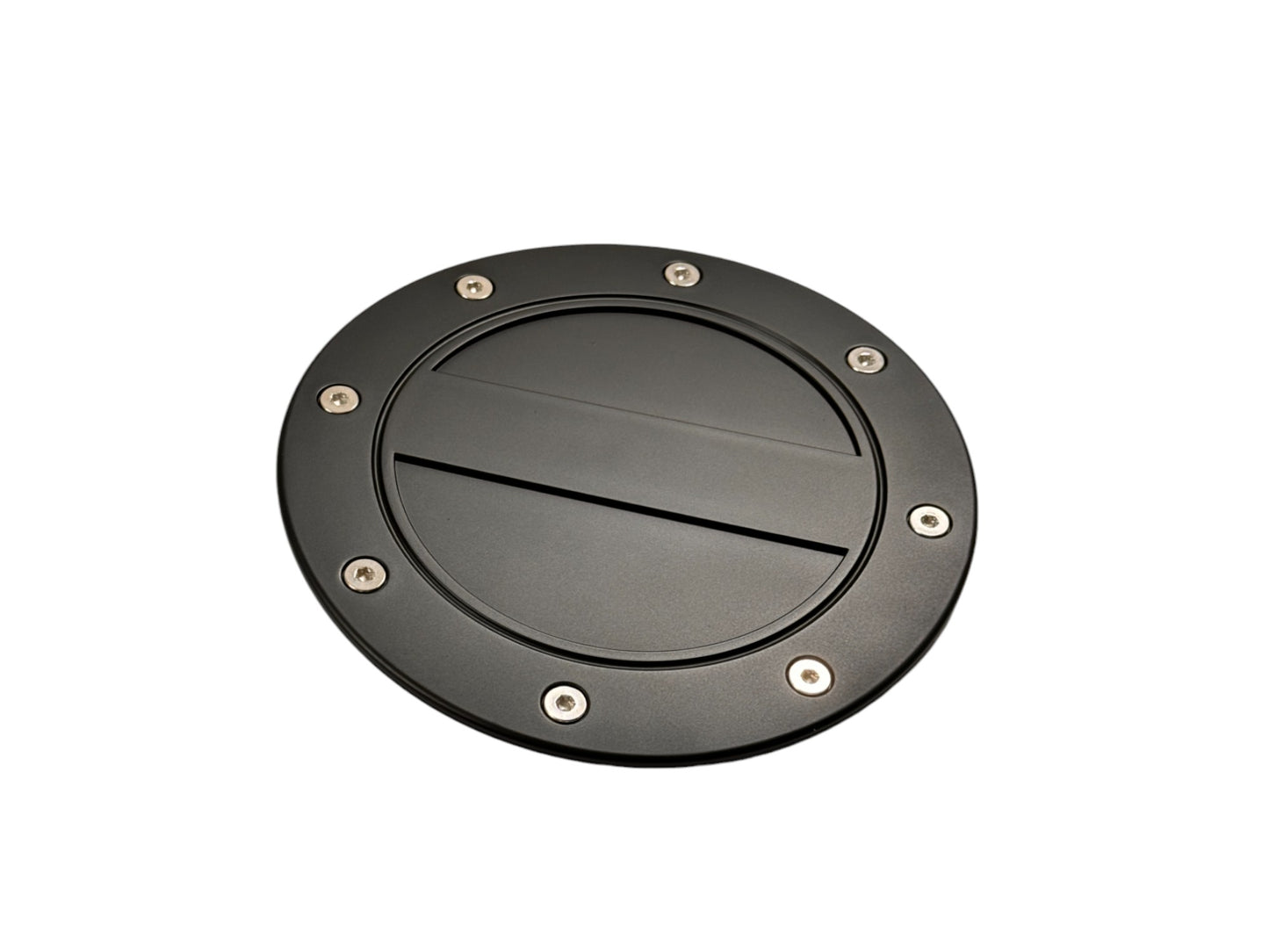 JSD Modern Style Replacement Fuel Door for Ford Mustang 2024 2025 All Models, Matte Black