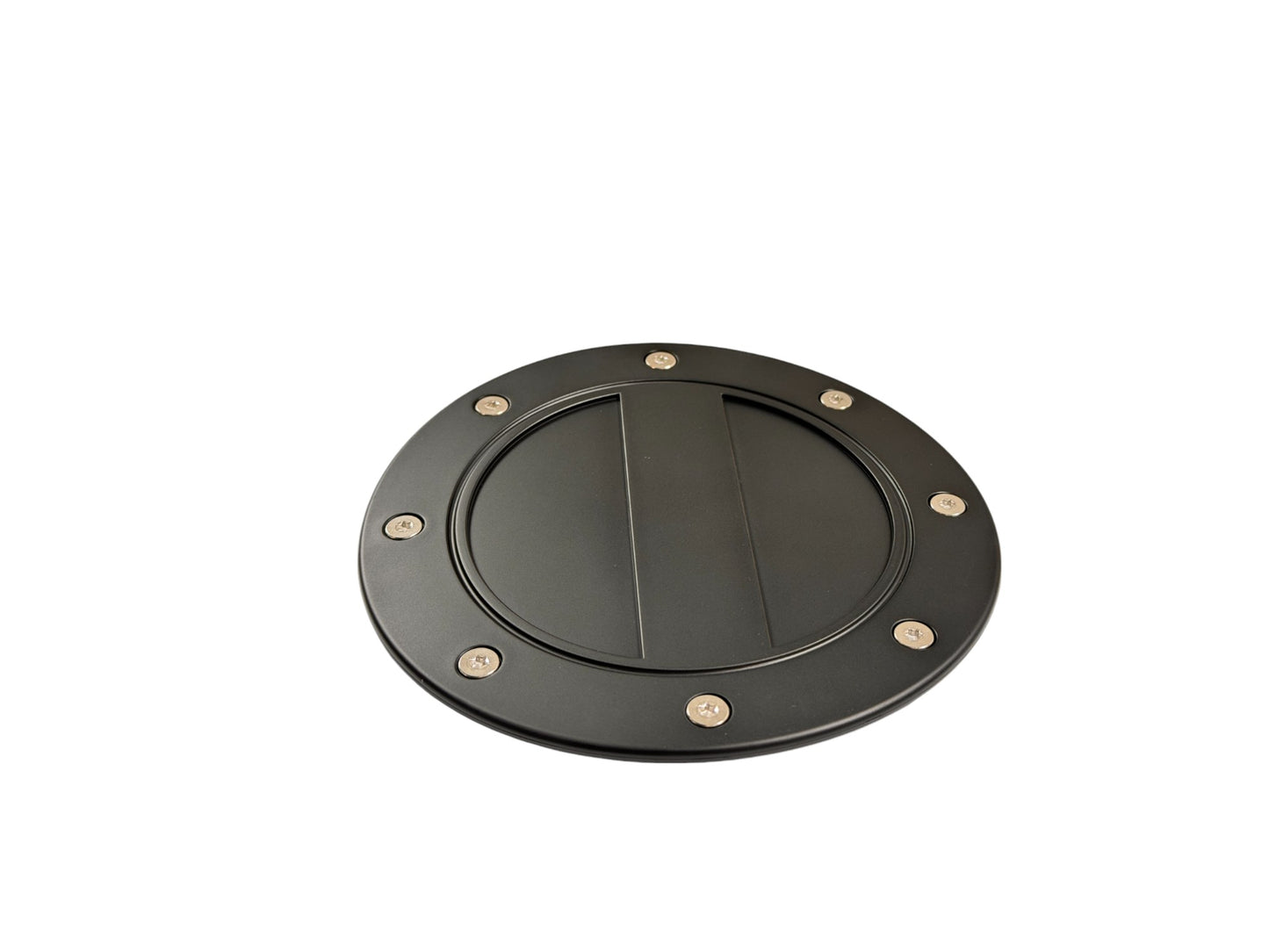 JSD Modern Style Replacement Fuel Door for Ford Mustang 2024 2025 All Models, Matte Black