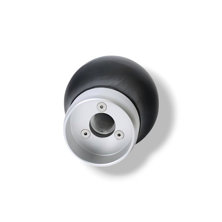 JSD 6-Speed Shift Knob; Black Leather (15-25 Mustang GT, Dark Horse)