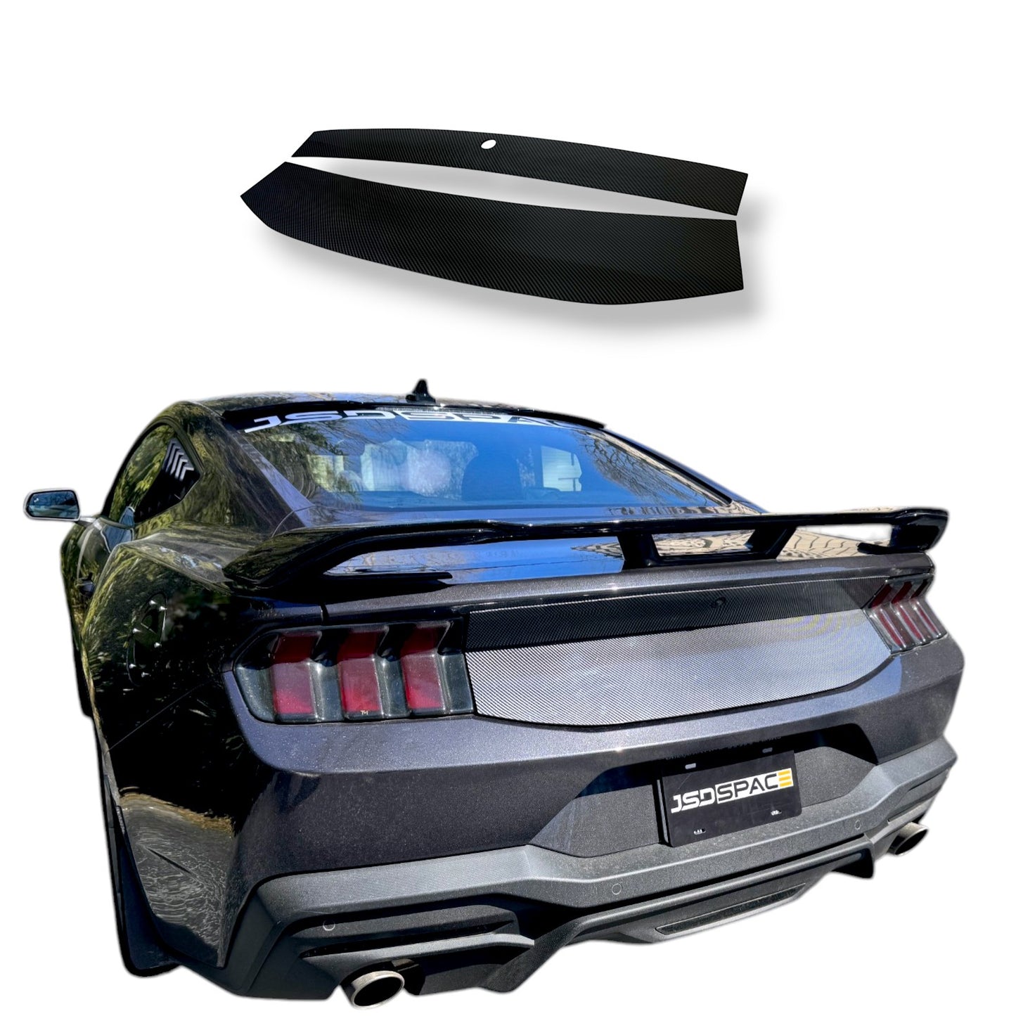 JSD 2-Piece Decklid Panel for 2024+ Ford Mustang