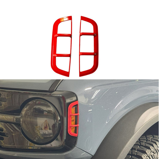Tint My Lght Grille Side Marker Light Guards for Ford Bronco 2021+