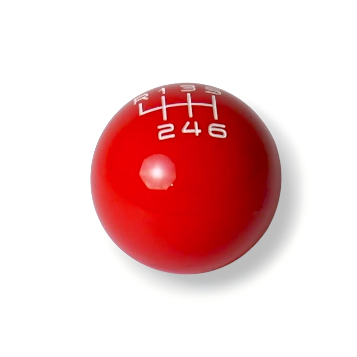 JSD Billiard style 6-Speed Shift Knob; (15-23 Mustang GT, EcoBoost, V6)