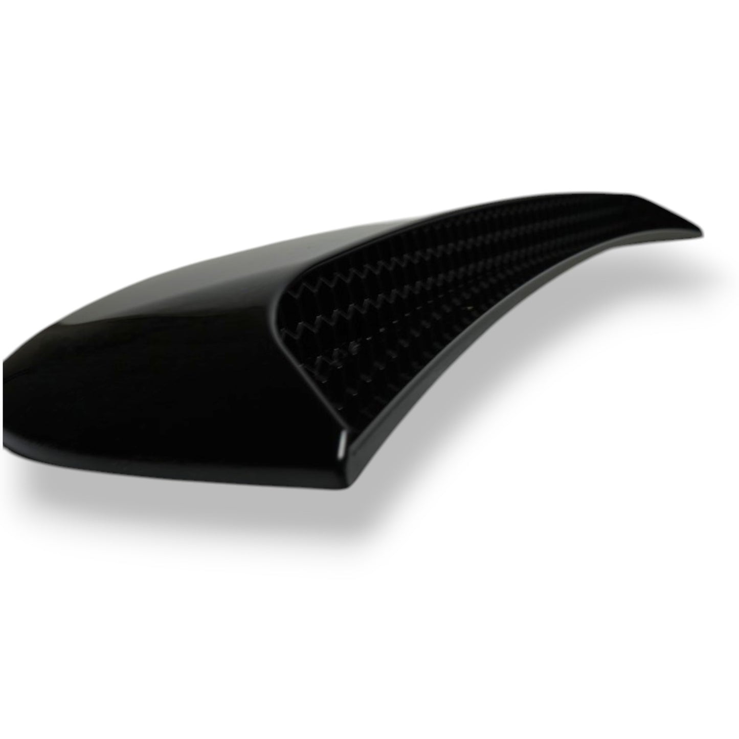 JSD Side Scoops for 2024+ Mustang, Gloss Black