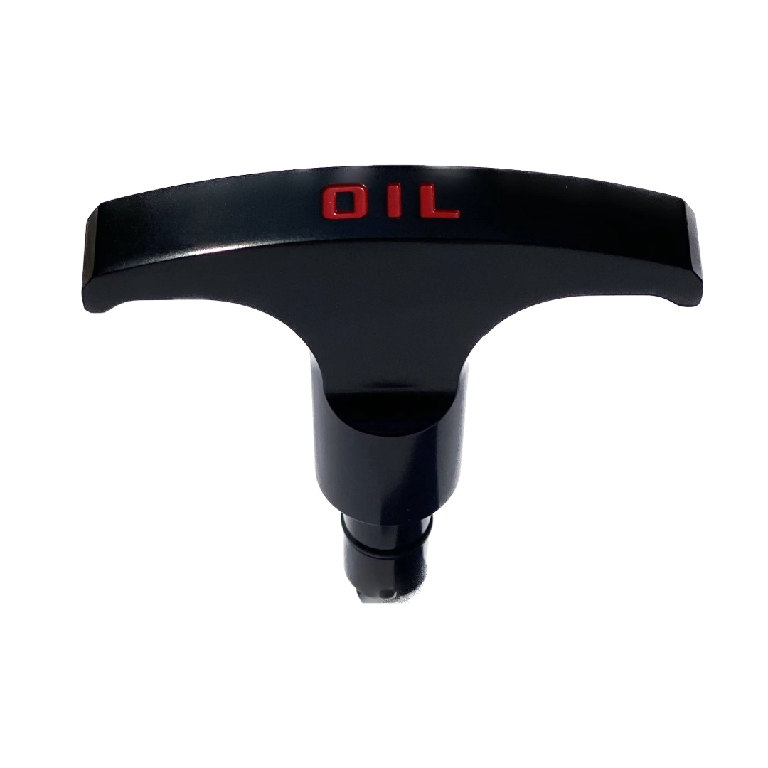 JSD Space Billet Aluminum Oil Dipstick Handle For Ford Mustang 2005-2024+, Black Anodized