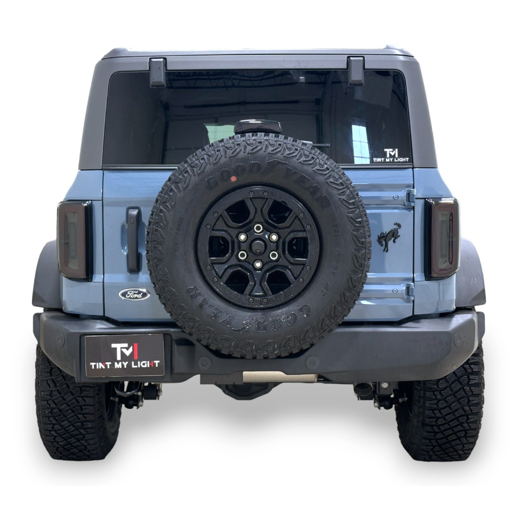 Tint My Light Smoked Acrylic Taillight Covers for Ford Bronco 2021+