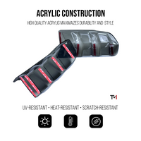 TML Smoked Acrylic Tail Light Covers for 2024+ Ford Mustang