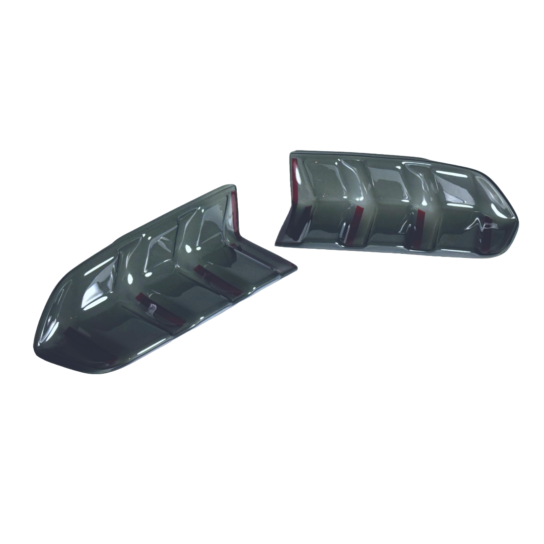 TML Smoked Acrylic Tail Light Covers for 2024+ Ford Mustang