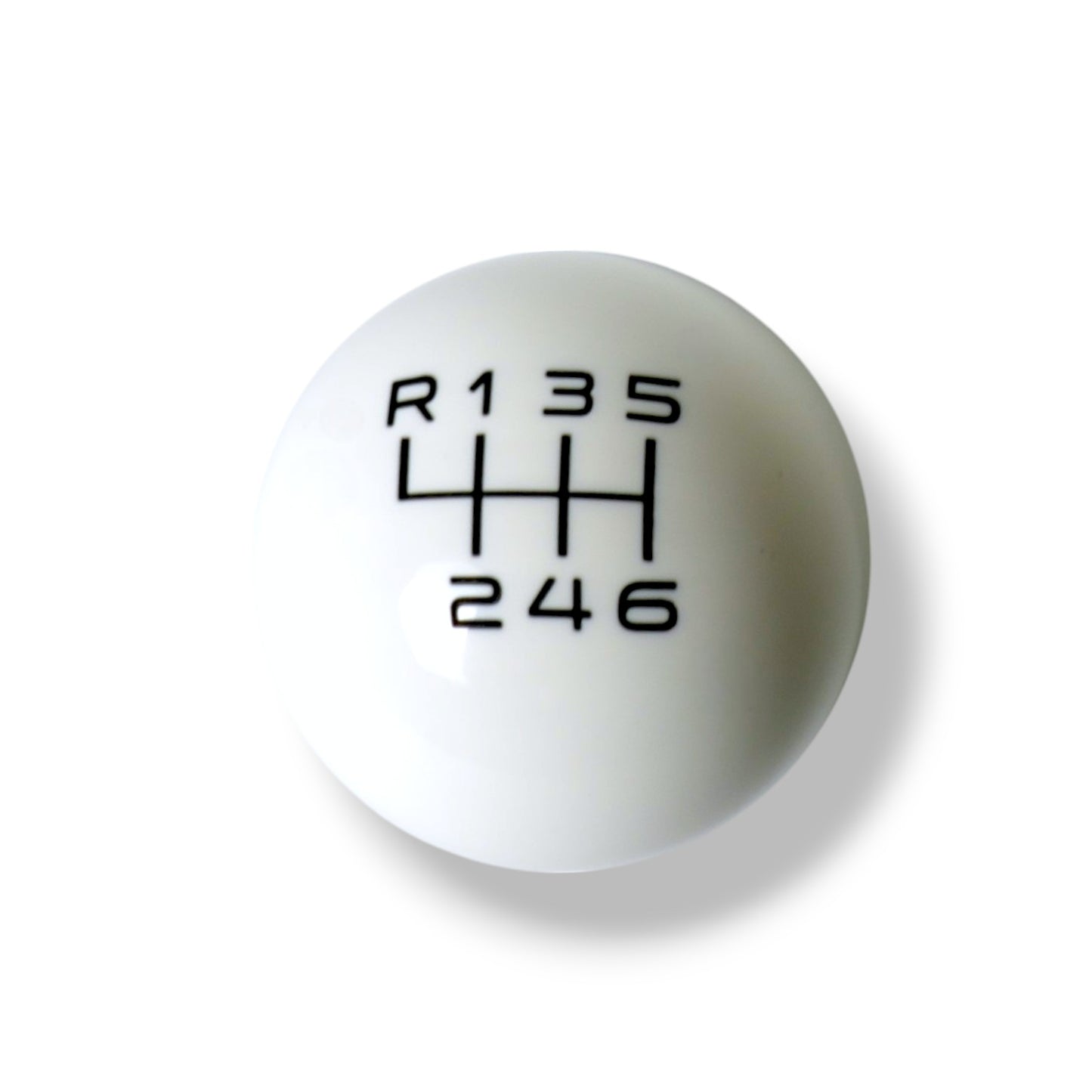 JSD Billiard style 6-Speed Shift Knob; (15-23 Mustang GT, EcoBoost, V6)