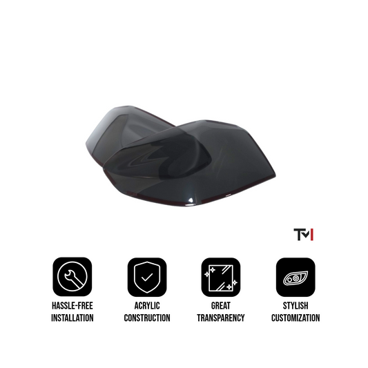 Smoked Tail Light Covers for 2015-2021 Subaru WRX/STI By Tint My Light