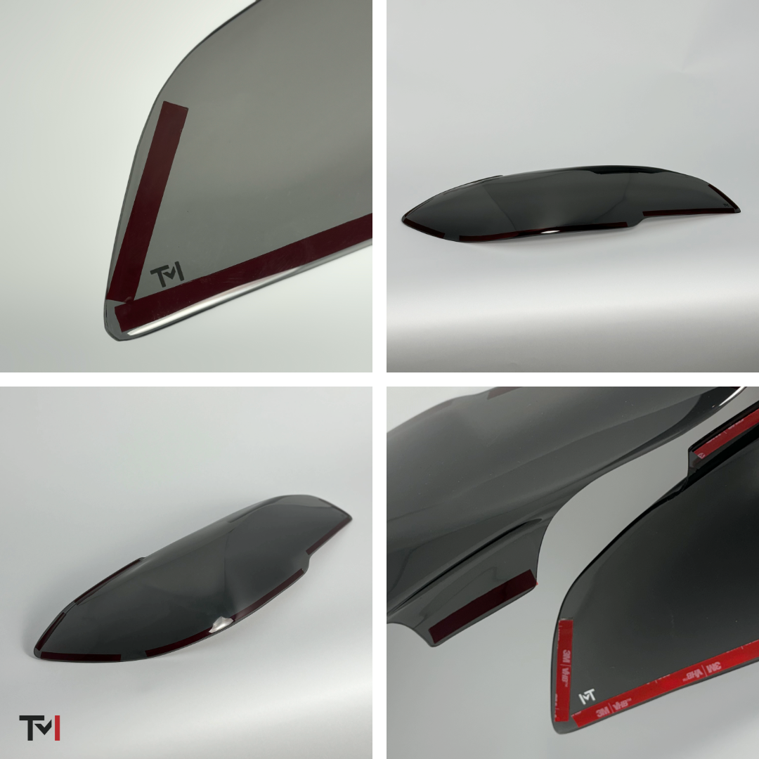 Smoked Headlight Covers for 2015-2021 Subaru WRX/STI By Tint My Light