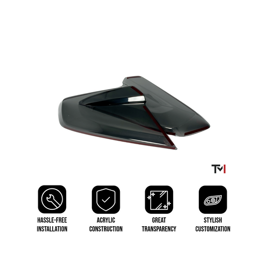 Smoked Tail Light Covers for 2022+ Subaru WRX/STI By Tint My Light