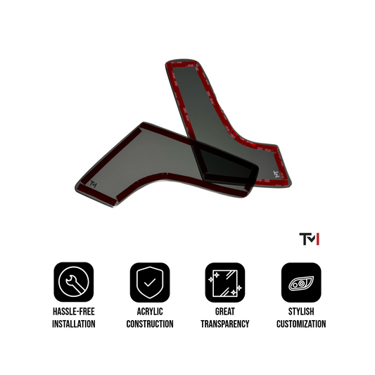 Smoked Reverse Light Covers for Subaru WRX/STI 2015-2021 by Tint My Light