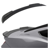 JSD V-Style Rear Trunk Spoiler for Ford Mustang 2024+, Real Gloss Carbon Fiber