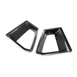 JSD Dry Carbon Fiber Grille Inserts; (2024+ Mustang Dark Horse)