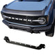 JSD Space Bull Bar Black Powder fits Ford Bronco Accessories 2021+,  fits Bronco 2/4-Door Front Bumper Grille Guard