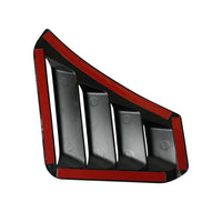 JSD Space Bronco Front Side Fender Vents Trim Compatible fits Bronco 2021-Present Carbon Fiber Style 2pcs
