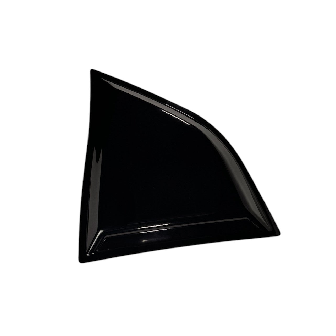 Quarter Window Scoops for Dodge Challenger 2008-2023 by JSD, Gloss Black