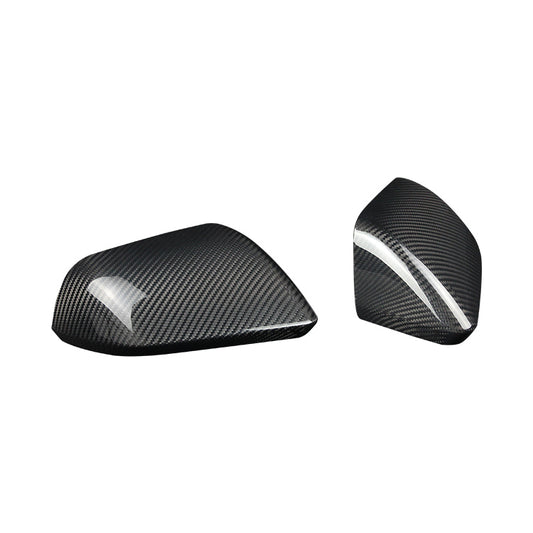 JSD Dry Carbon Fiber Mirror Covers for 2015-2024 Ford Mustang