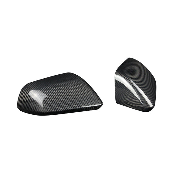 JSD Dry Carbon Fiber Mirror Covers for 2015-2025 Ford Mustang