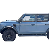 JSD Space Bronco Front Side Fender Vents Trim Compatible with Ford Bronco 2021-Present Black Exterior Accessories 2pcs