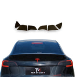 Tint My Light Smoked Acrylic Taillight Covers for Tesla Model 3 2016-2023& Model Y 2021+