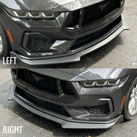JSD 3-Piece Chin Spoiler for 2024 Mustang GT, EcoBoost （Without Performance Pack）