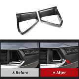 JSD Dry Carbon Fiber Grille Inserts; (2024+ Mustang Dark Horse)