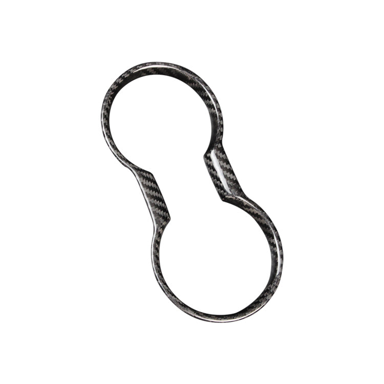 JSD Dry Carbon Fiber Cup Holder Trim for 2015-2023 Mustang