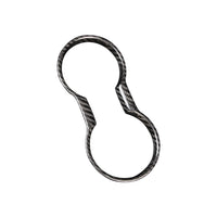 JSD Dry Carbon Fiber Cup Holder Trim for 2015-2023 Mustang