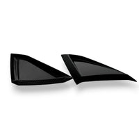 JSD Quarter Window Scoops for Mustang 2024-2025 Fastback, Gloss Black
